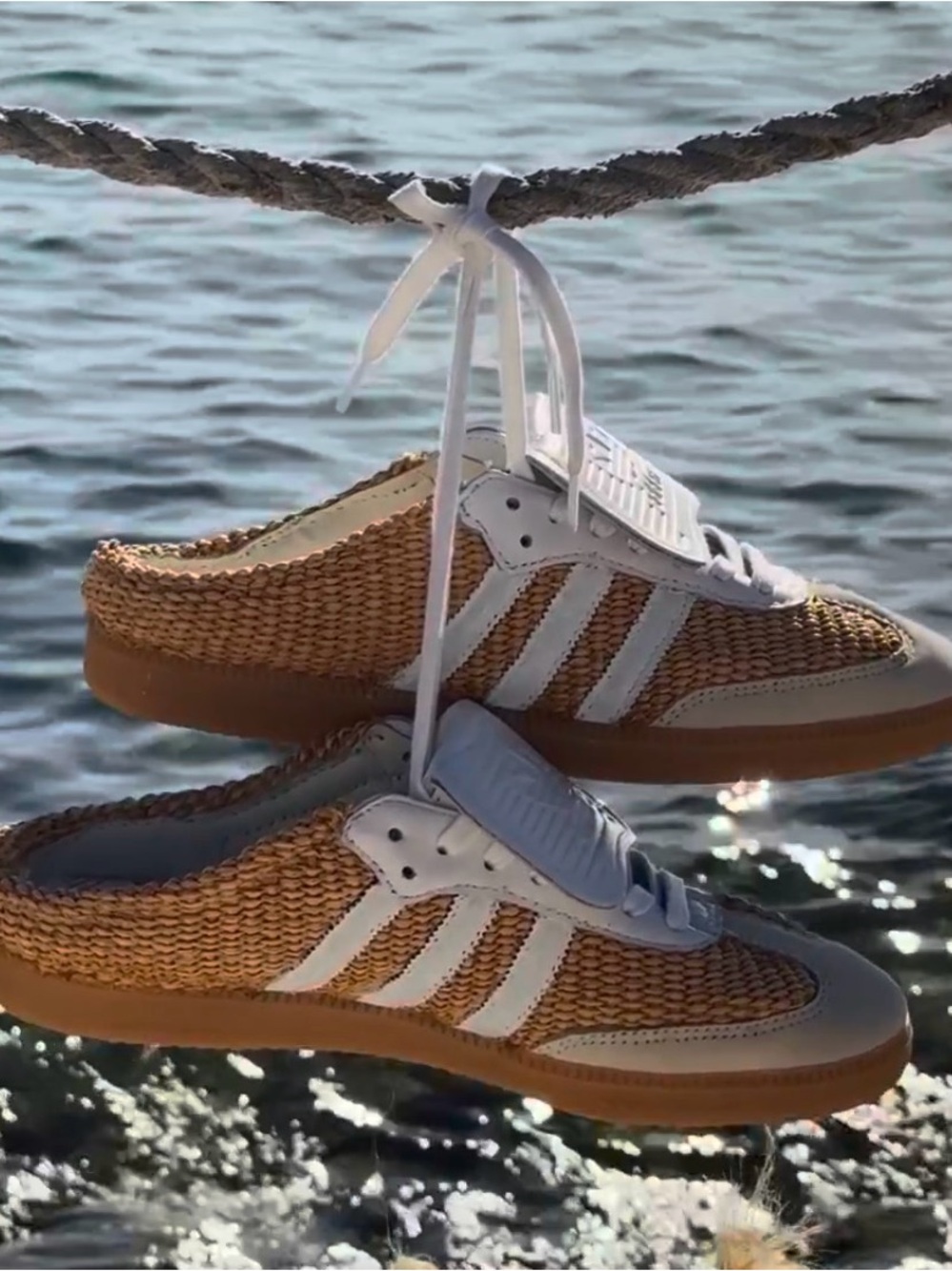 adidas custom slide sambas- raffia collection - Picture 5 of 8